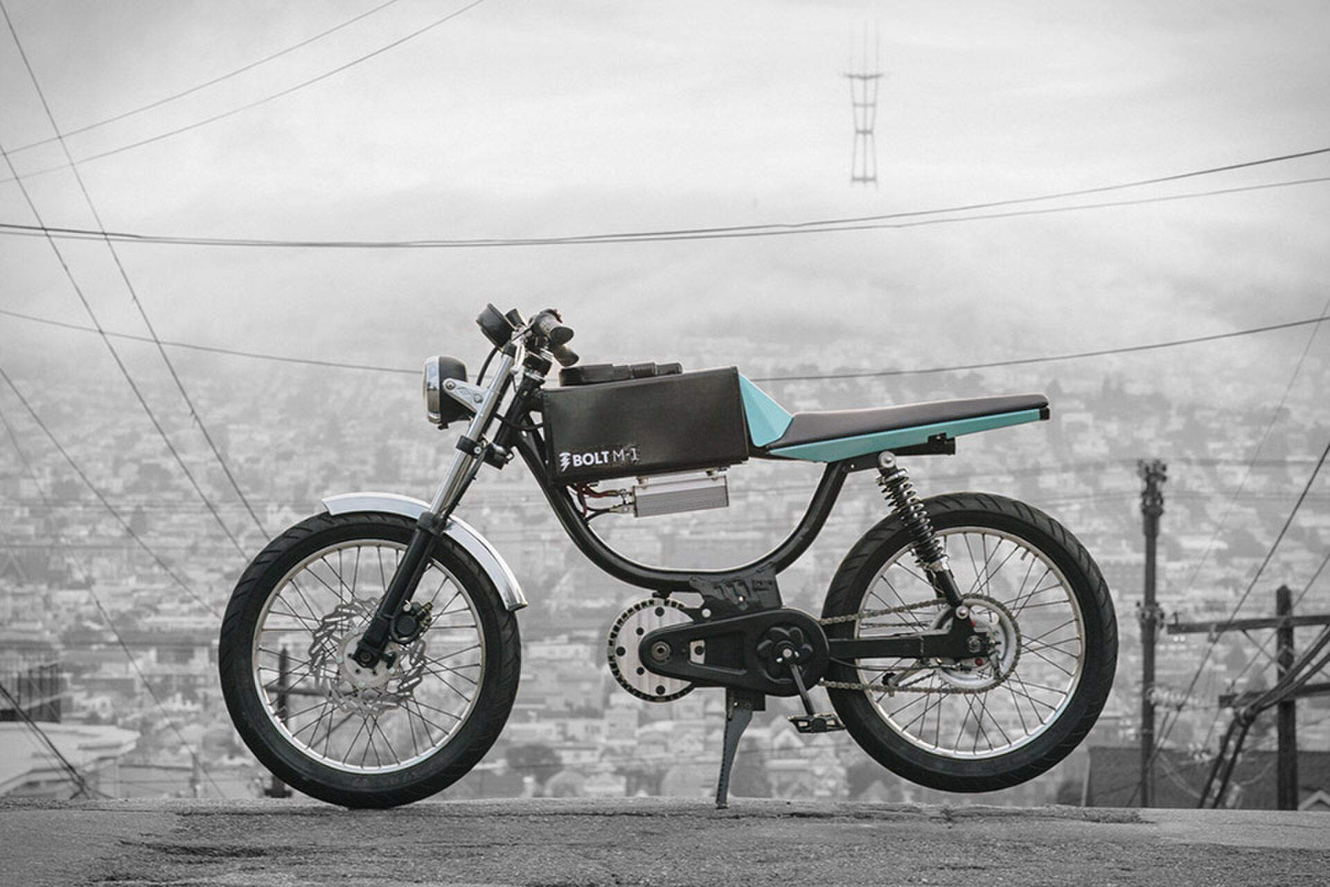 Bolt M1 man man motor scooter fiets 5