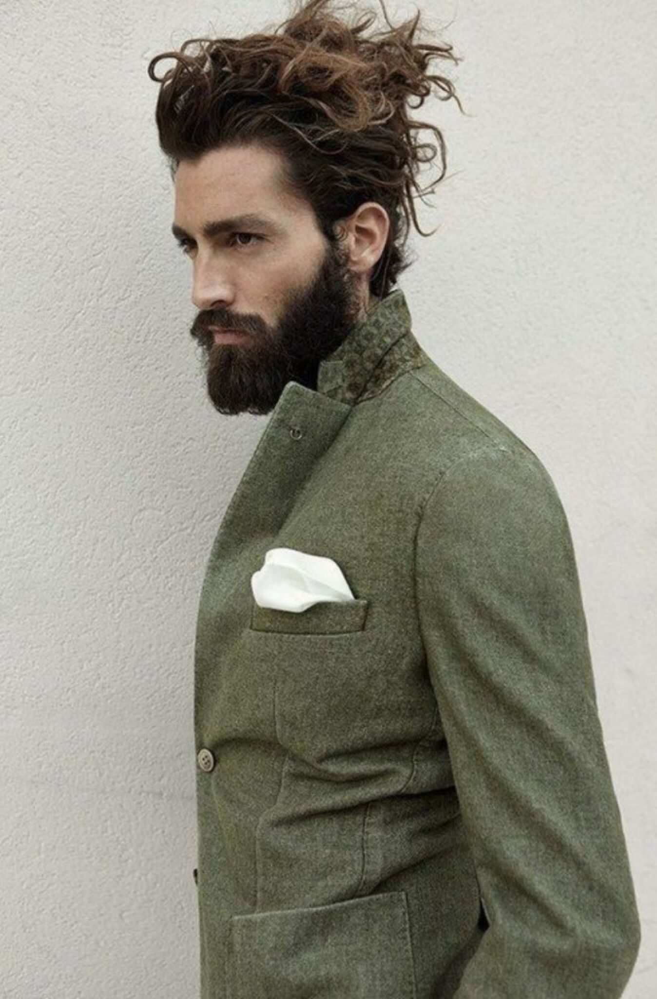 MAN MAN olijf groen hrefst blazer