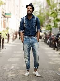 denim stijlinspiratie man man