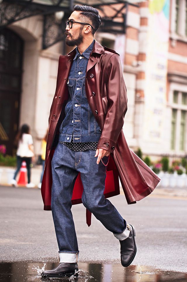 stijlinspiratie denim man man