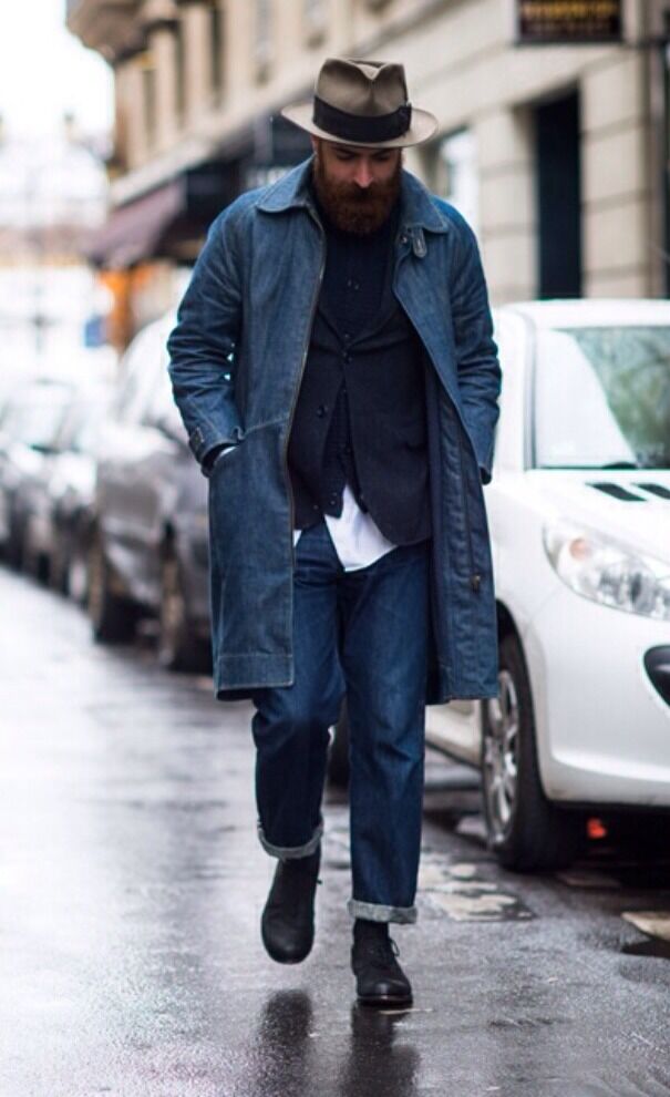 denim stijlinspiratie man man