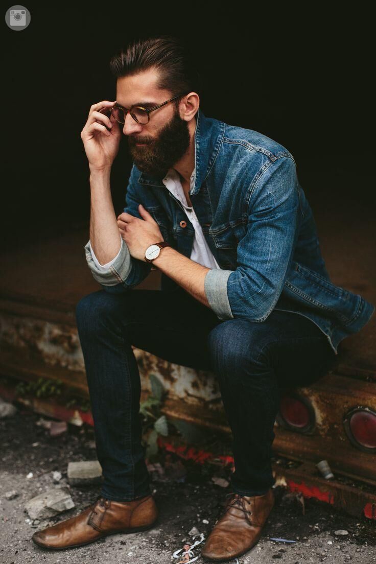 denim stijlinspiratie man man