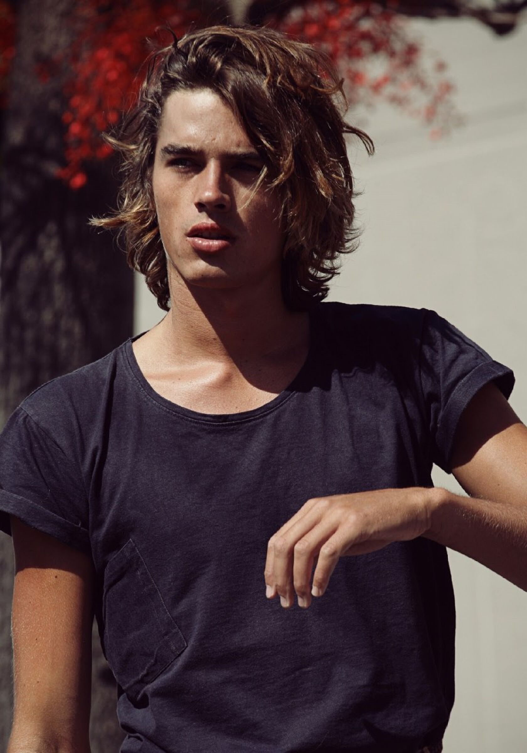 mid en lang haar kapsels