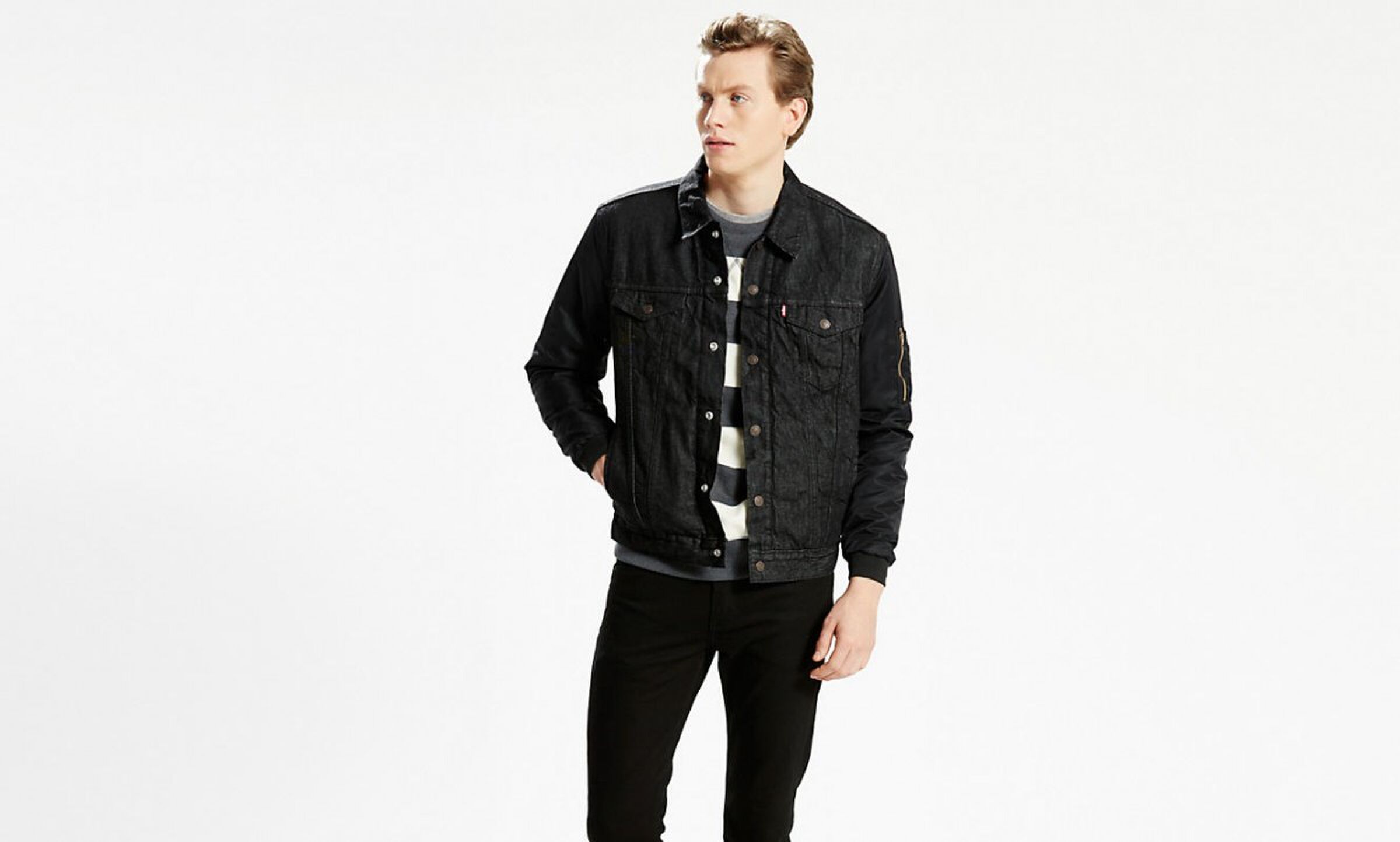 zwart vest david beckham