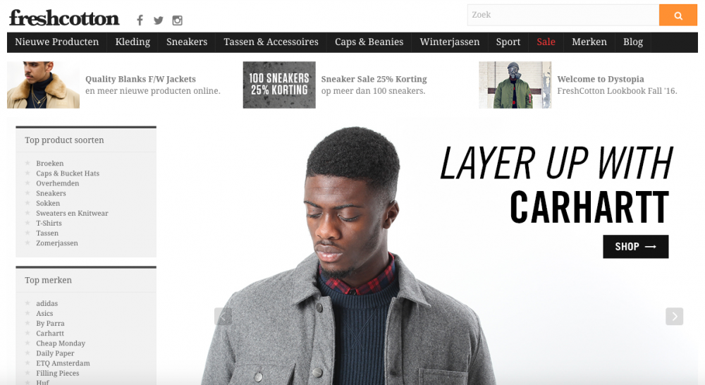 Freshcotton webshop online webswinkel man man