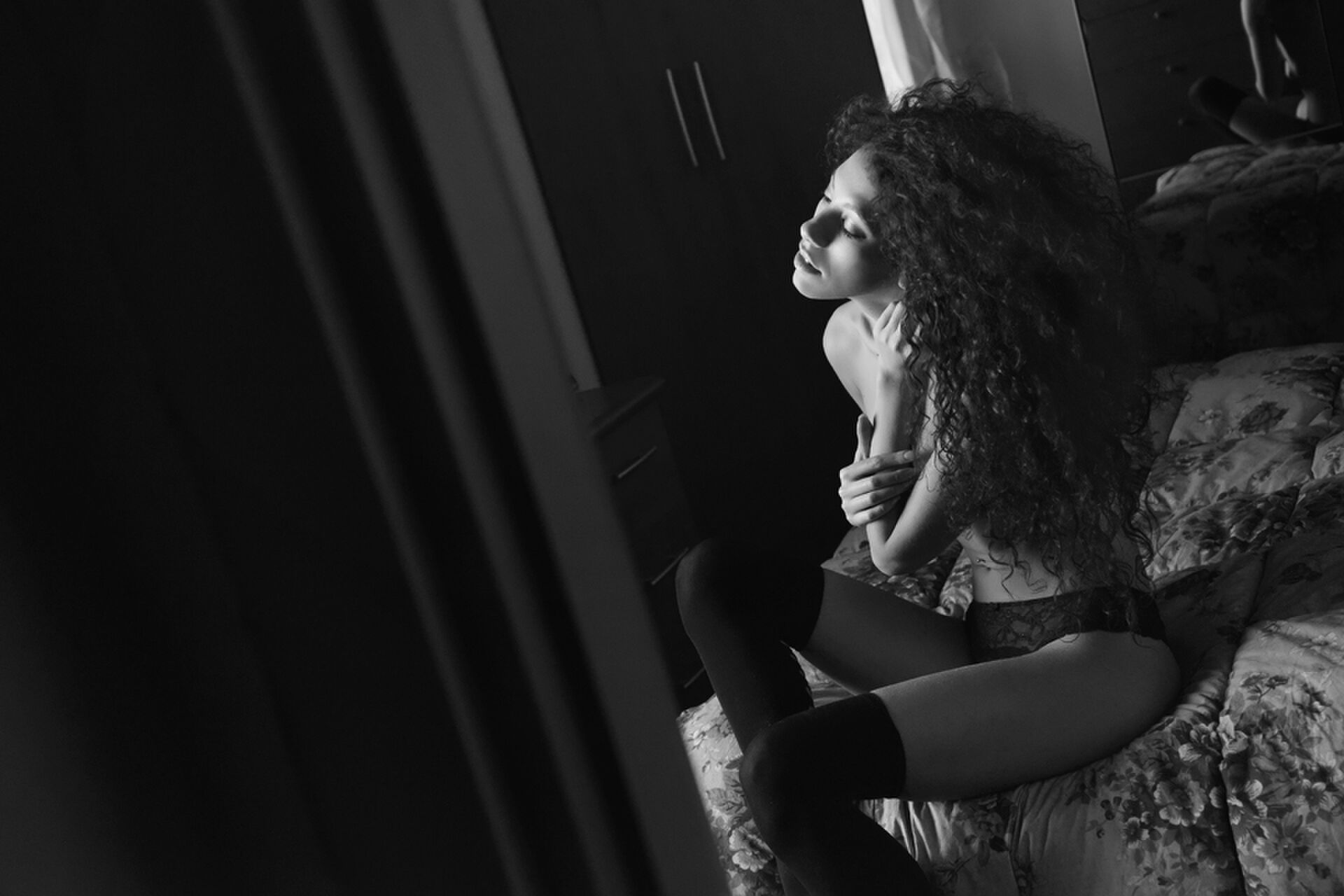 Vrouwen krullen MAN MAN 1-