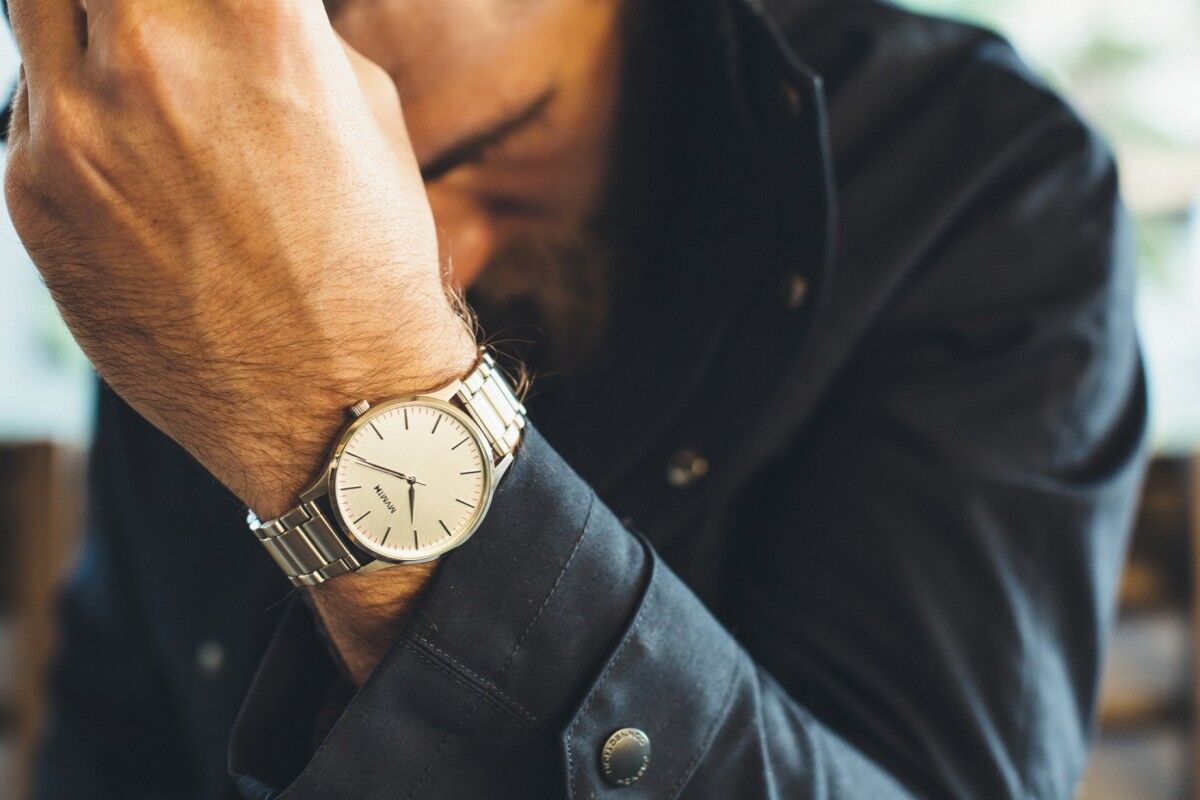 Scandinavische look horloge