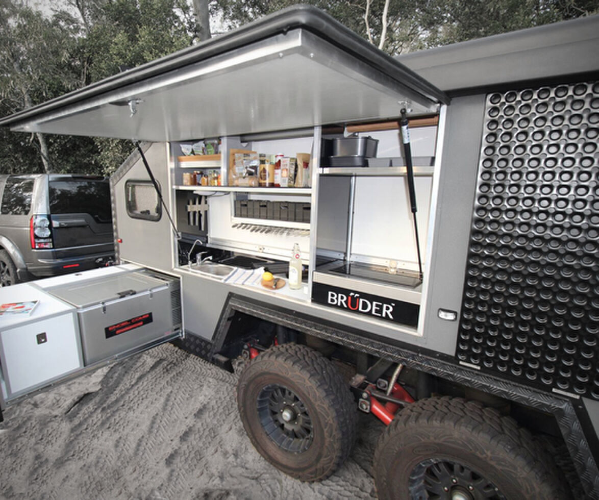 man man kamperen luxe