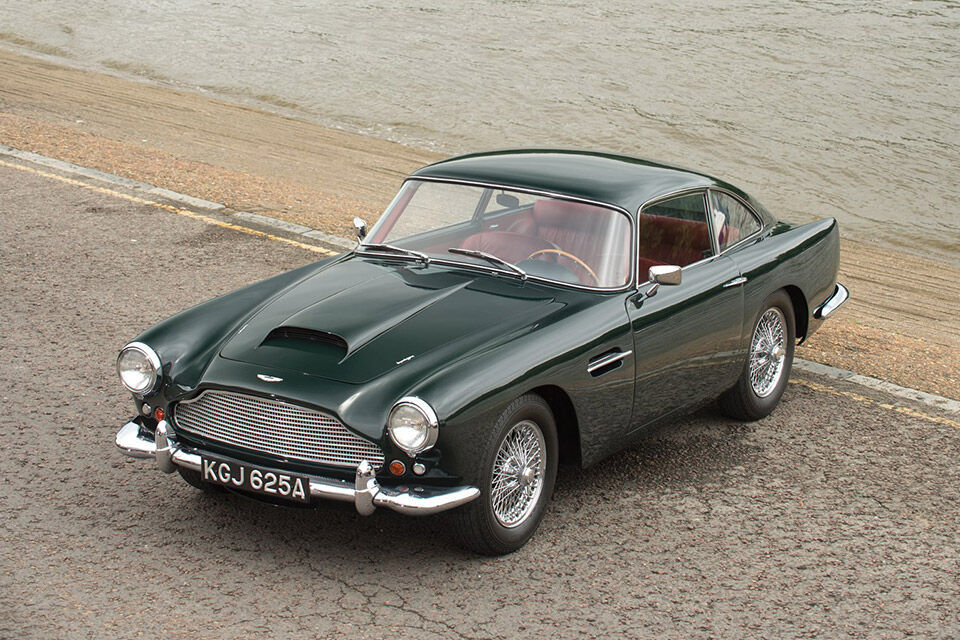 Aston Martin DB4 man man