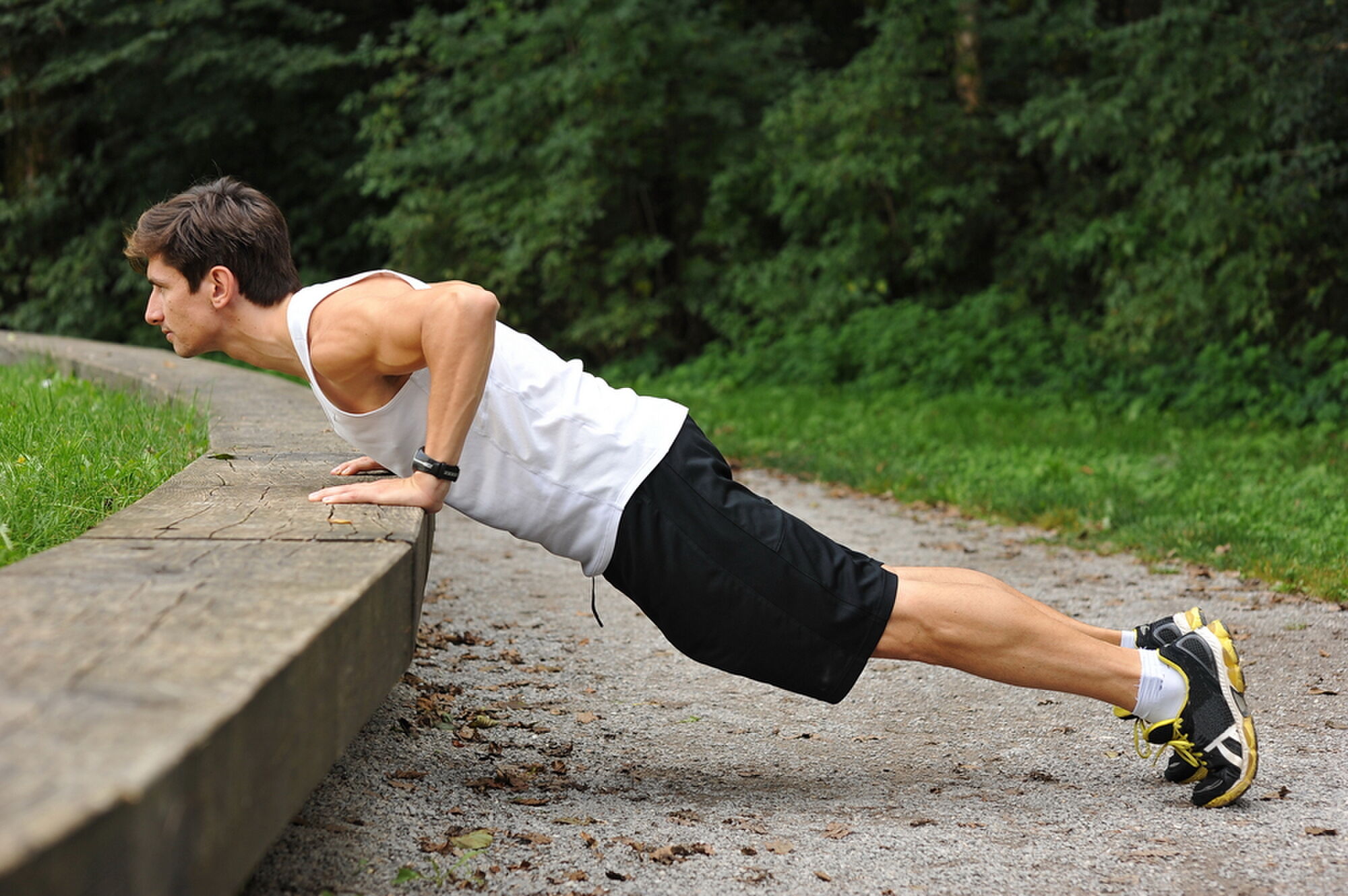push up overgewicht workout man man