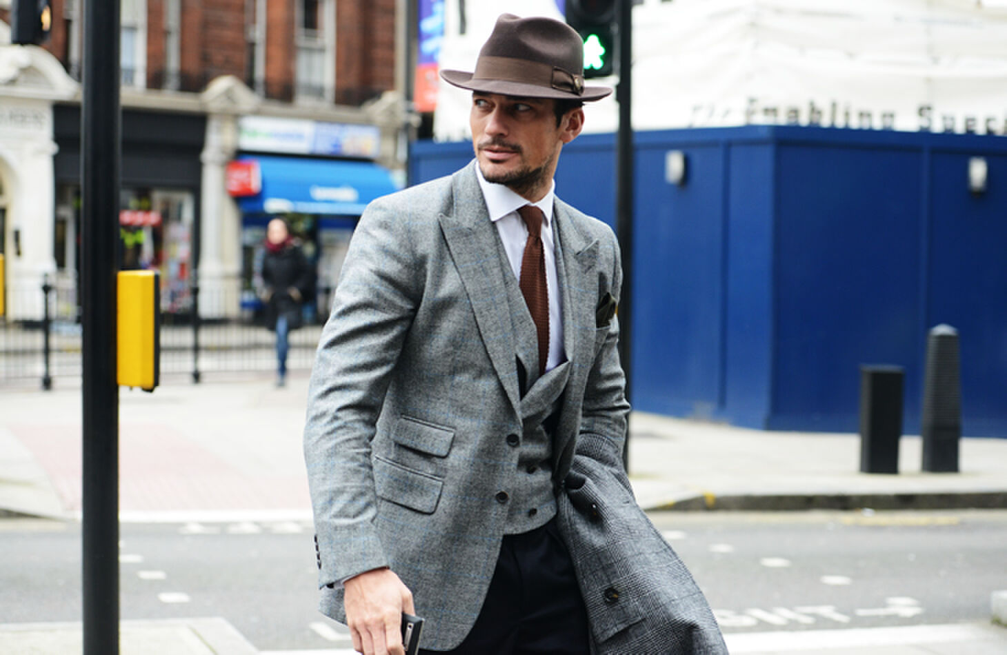 david gandy pak antraciet grijs MAN MAN