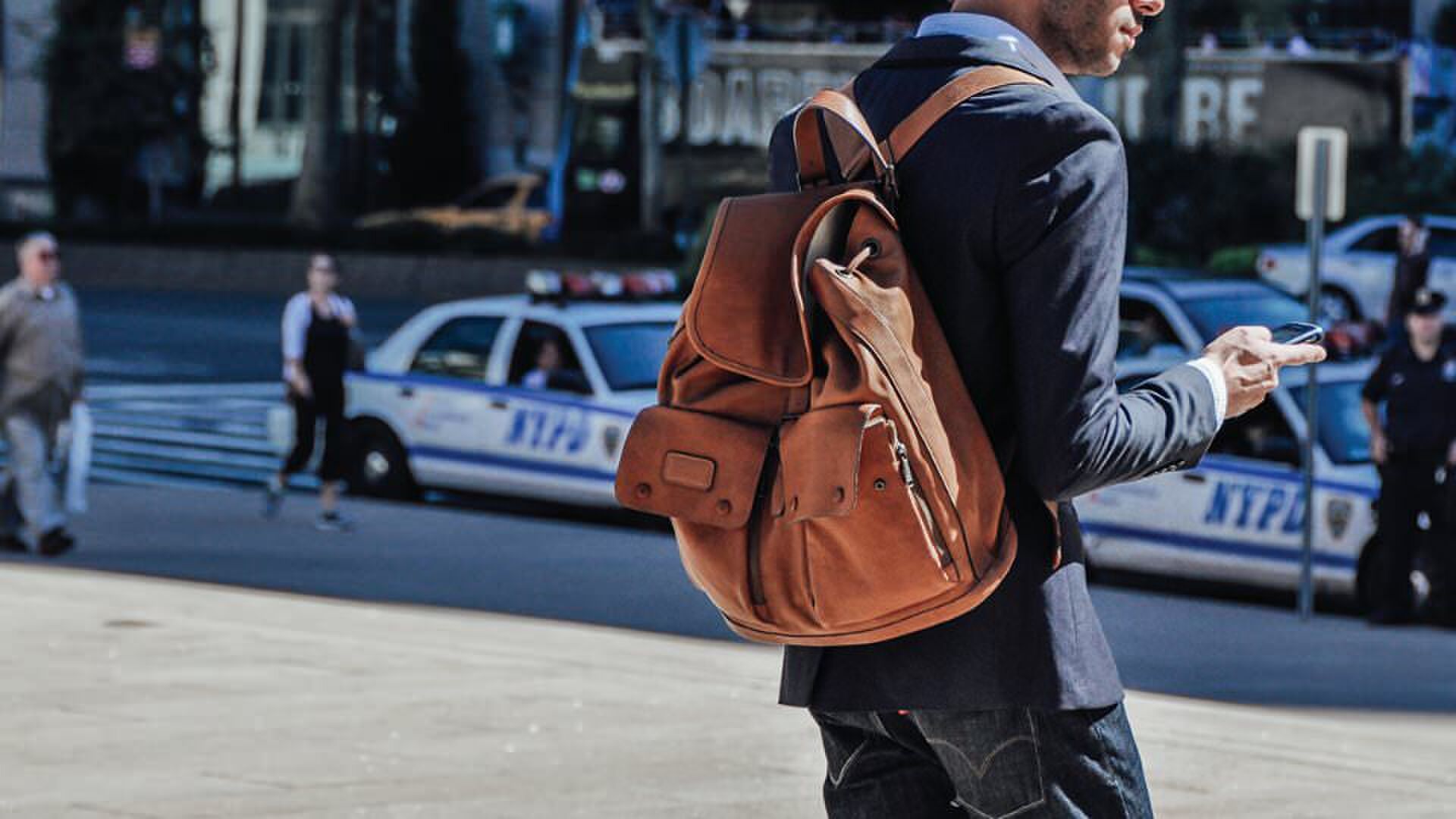 Heren backpack smart casual MAN MAN