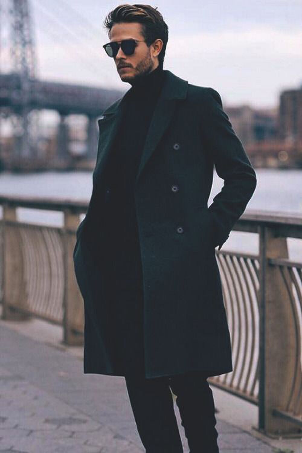 smart look outfit Herfsttrui najaar winter coltrui turtleneck rollneck heren MAN MAN