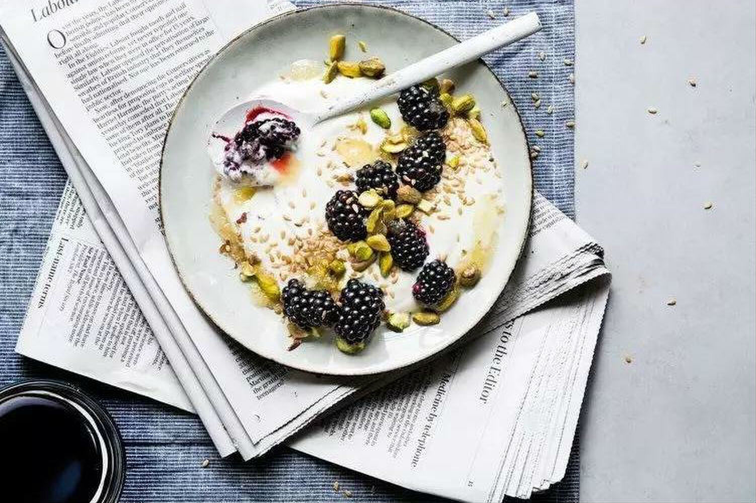 Ontbijt succesvolle mensen MAN MAN