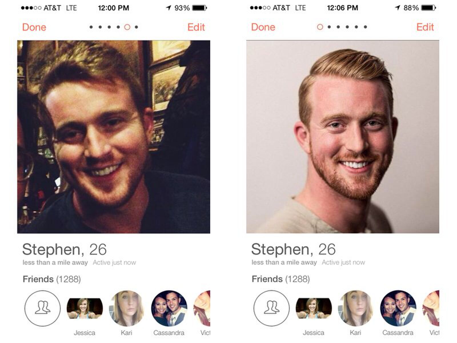 Tinder Mensen inschatten profiel kenmerken uiterlijk innerlijk man man