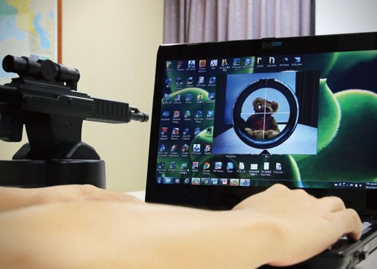 BB gun usb sniper man man