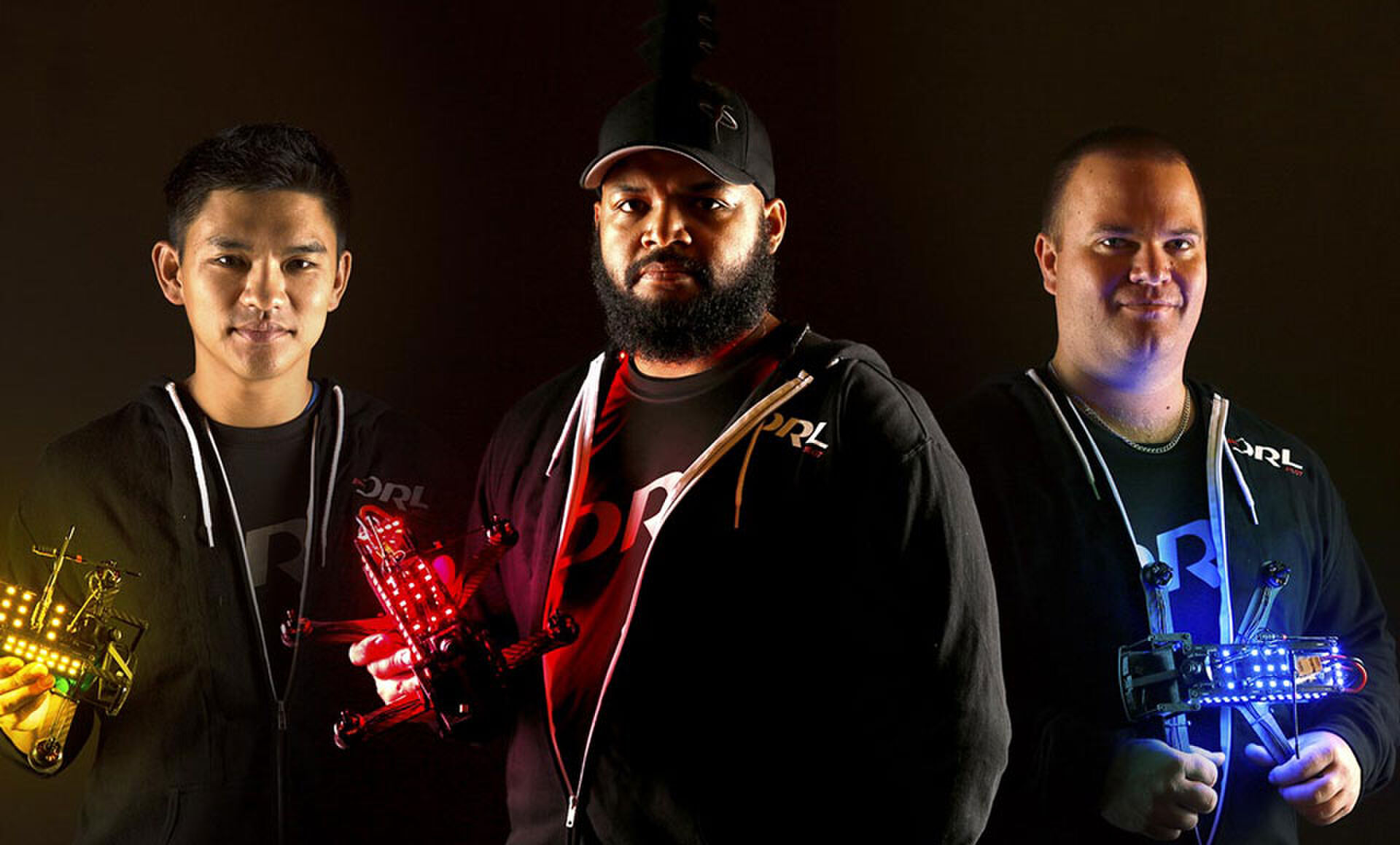 Drone Racing e-sport man man