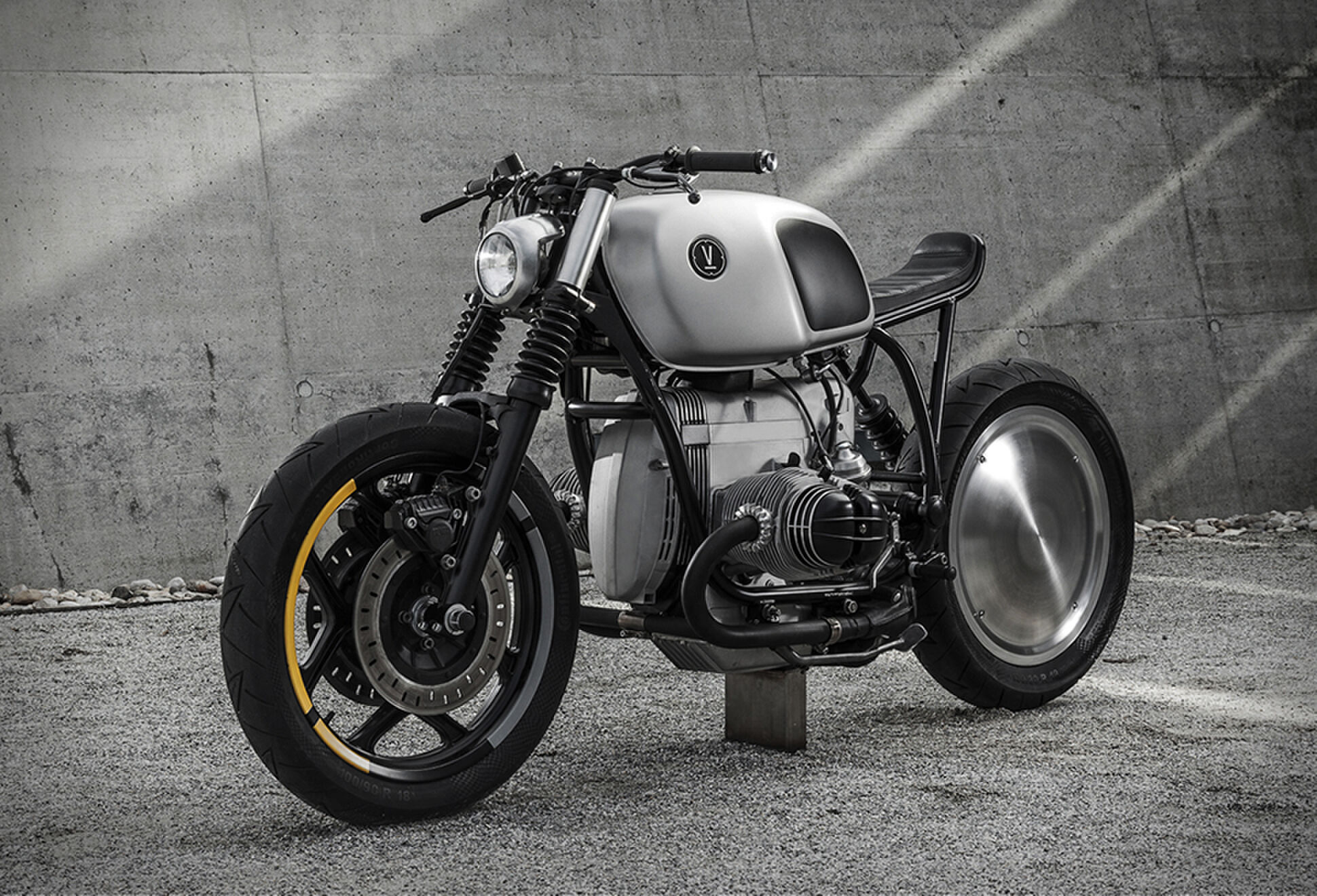 BMW R80RT-Vagabund-motor-grijze motor-MAN MAN