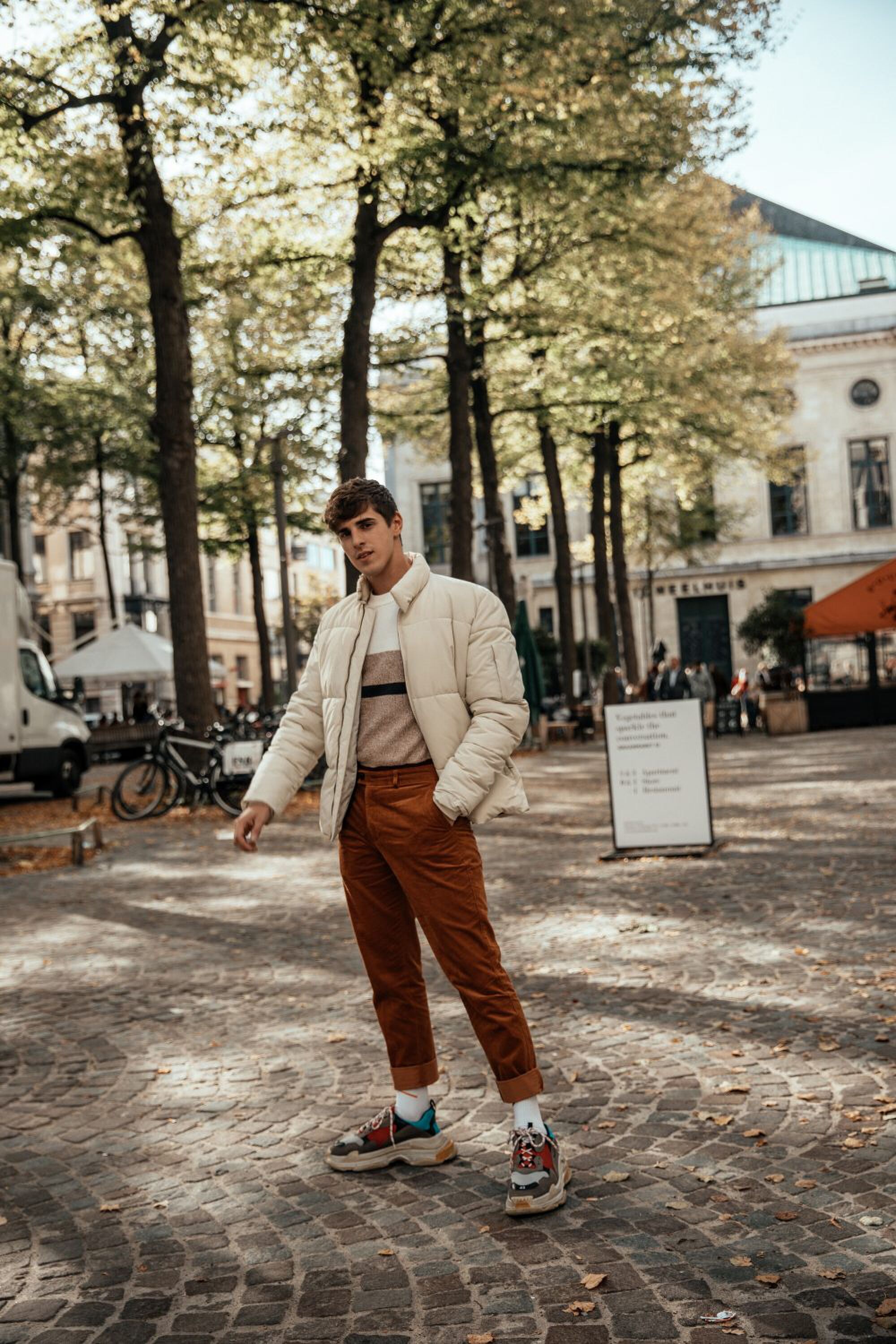 winterjassen mannen puffer jacket MAN MAN