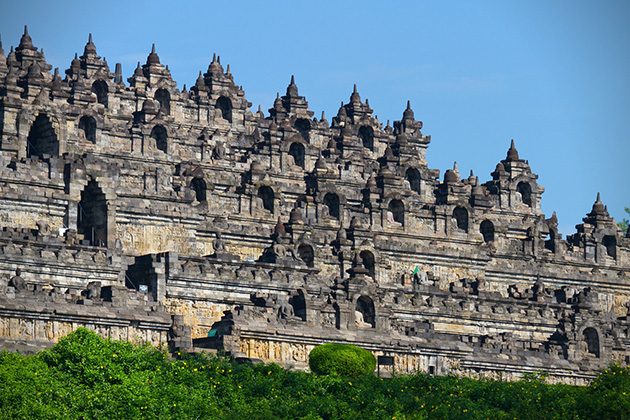 Borobudur Temple. Yogyakarta, Java, Indonesia.