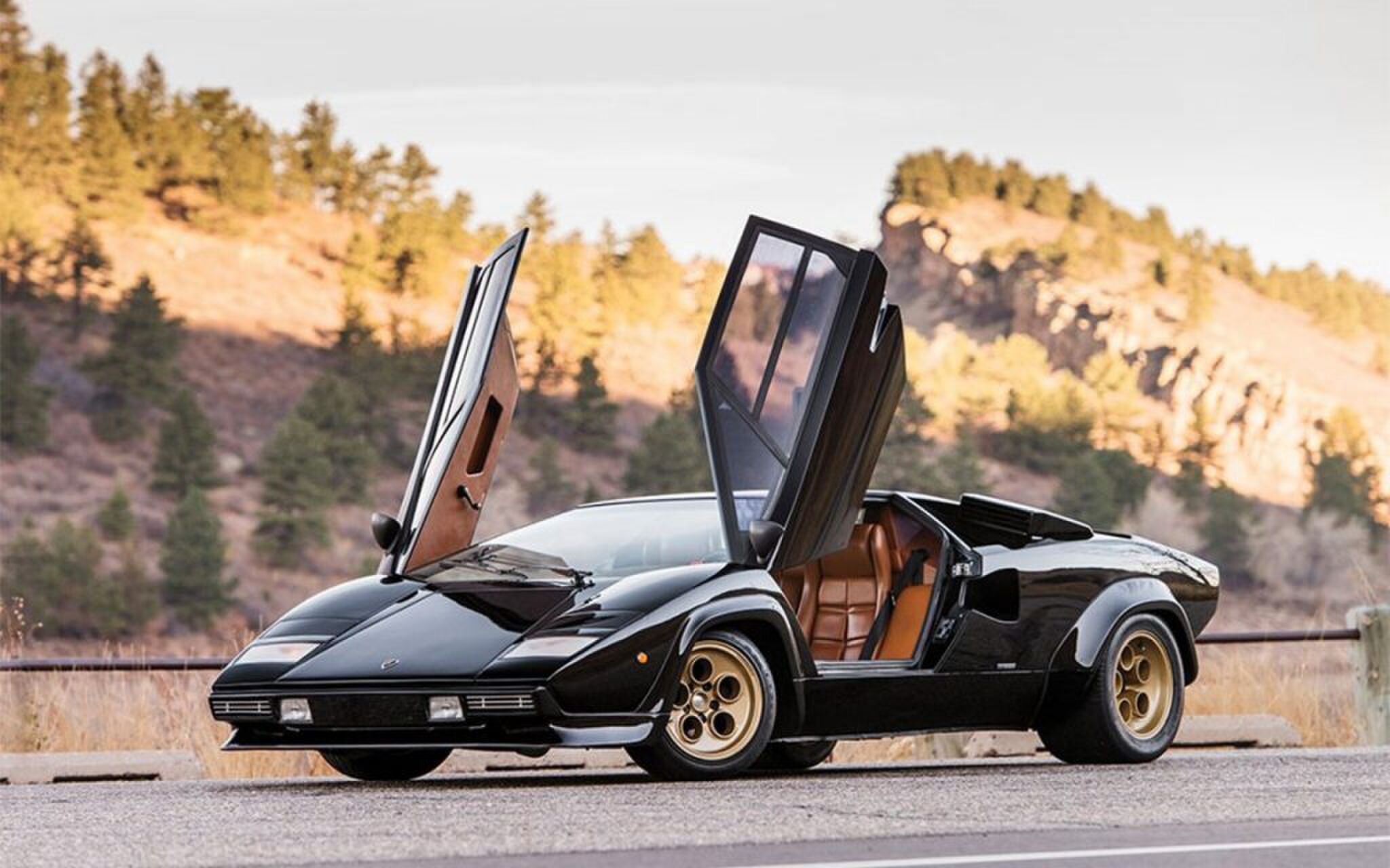 vintage Lamborghini Countach MAn MAN