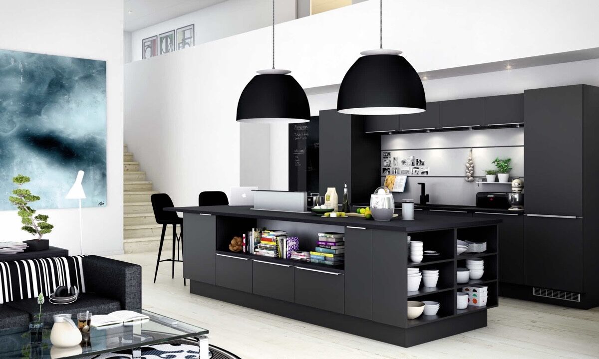 zwarte keuken inspiratie