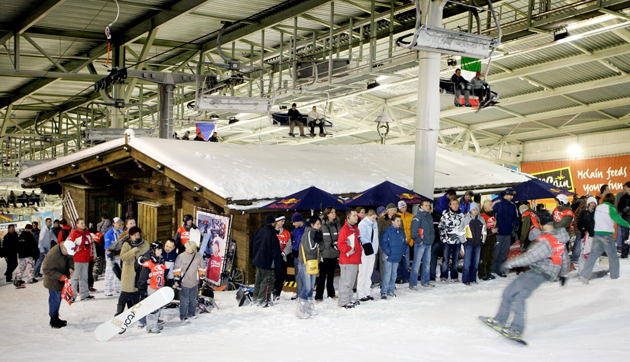 Skihal indoor MAN MAN skibaan