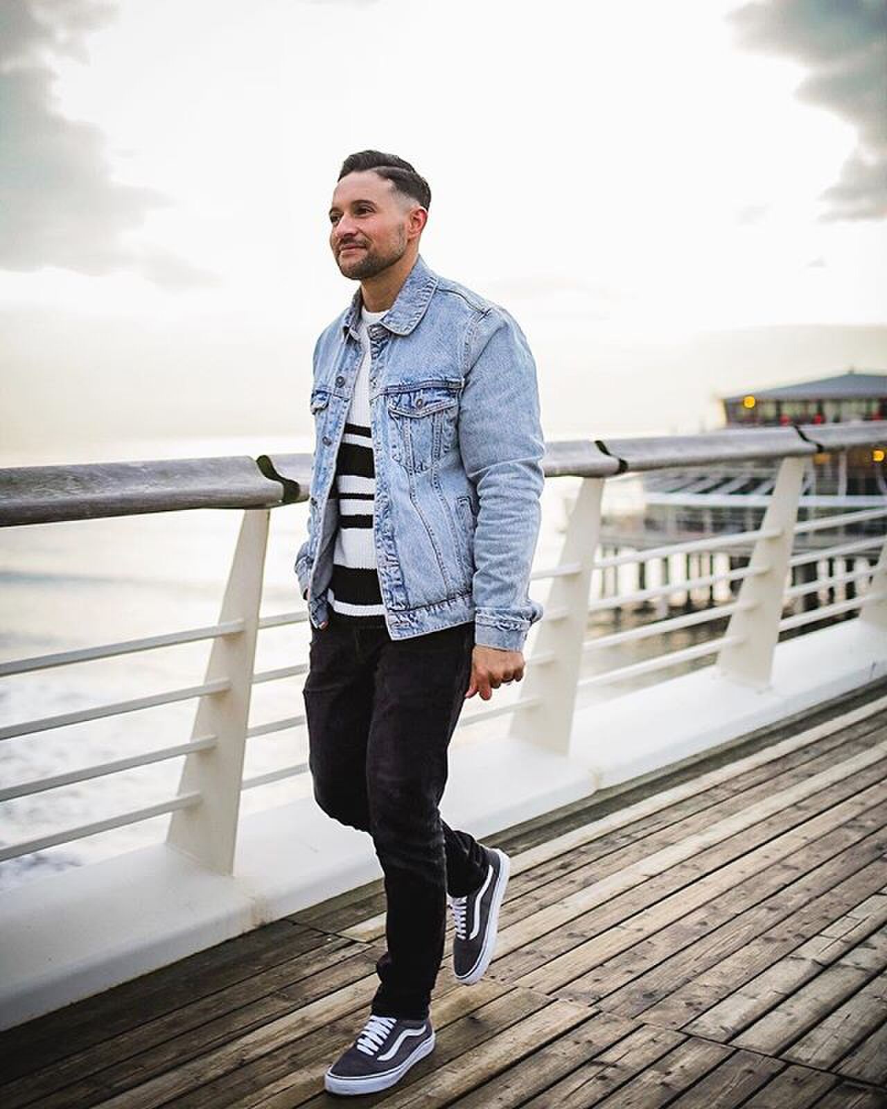 Denim jacket look MAN MAN