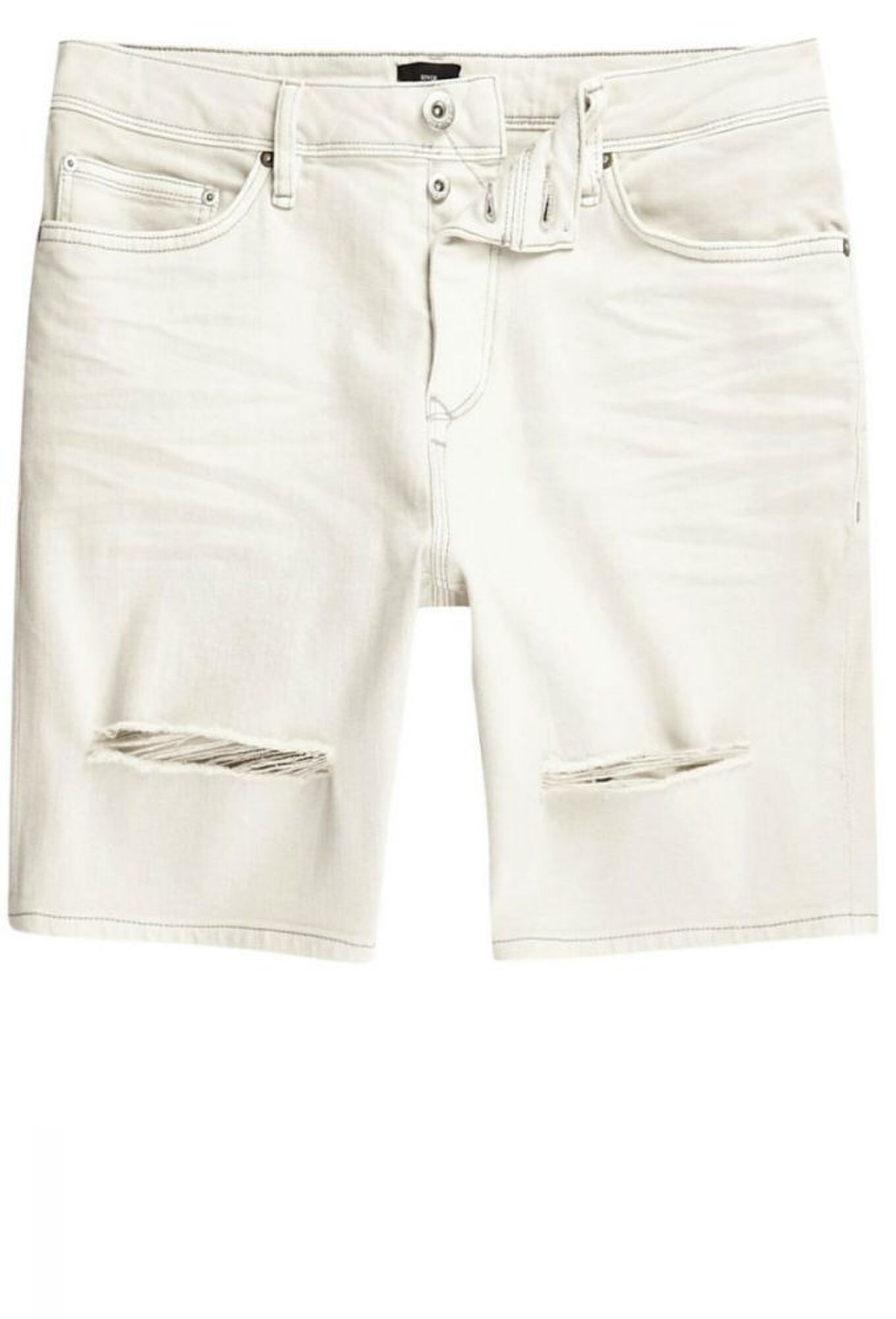 Denim short wit