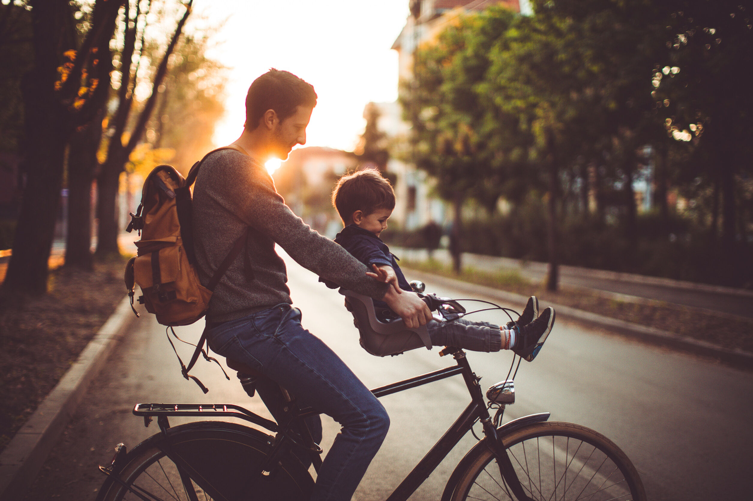 Fun and games on a bicycle