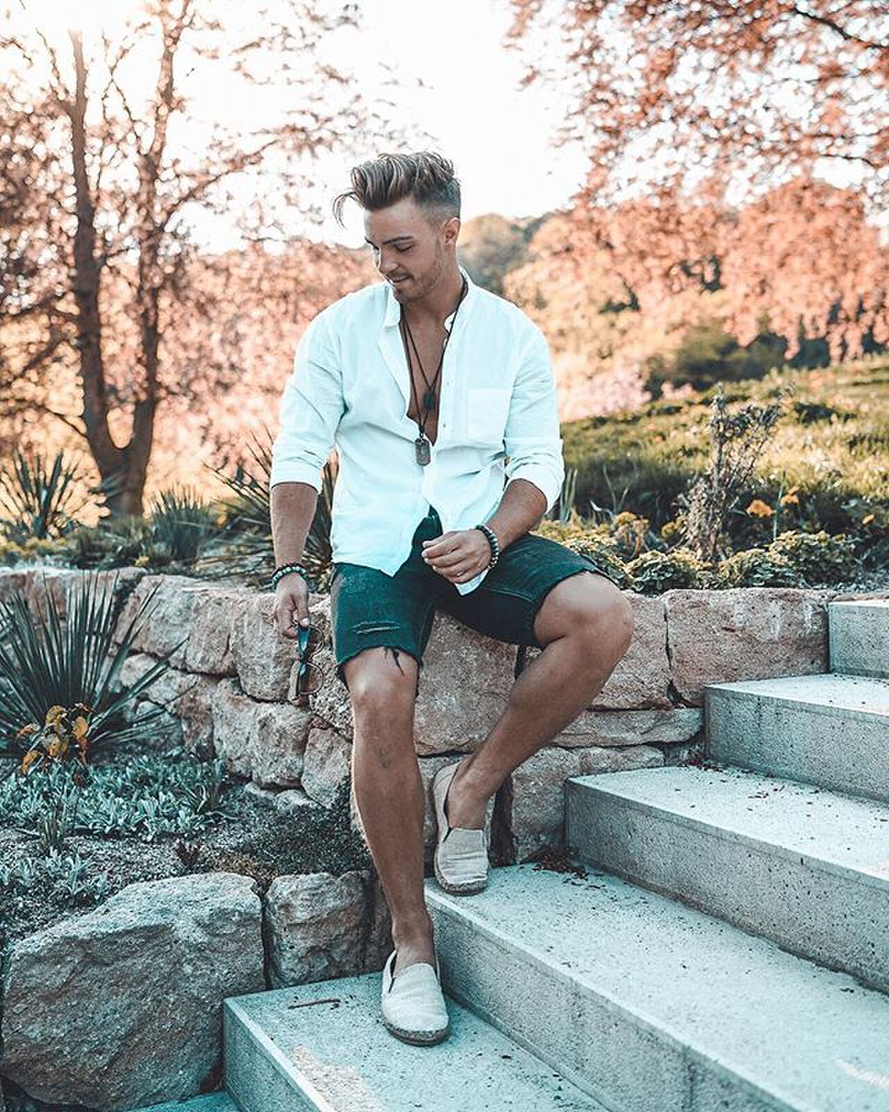 Jeans short look MAN MAN