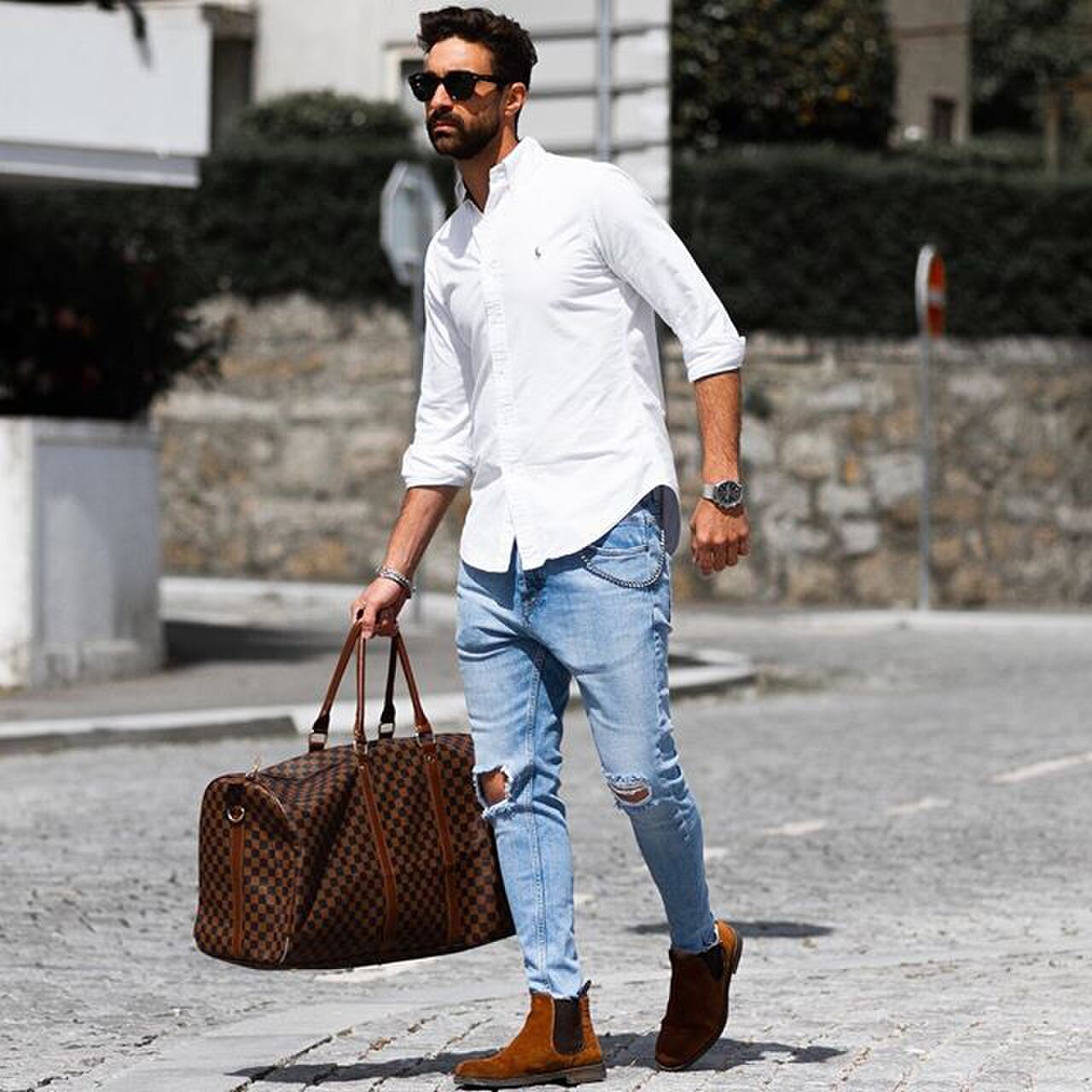 Chelsea boots look MAN MAN