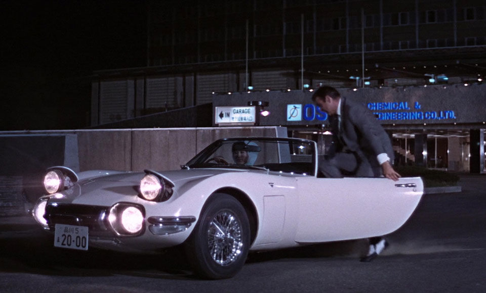 James bond auto's man man 5