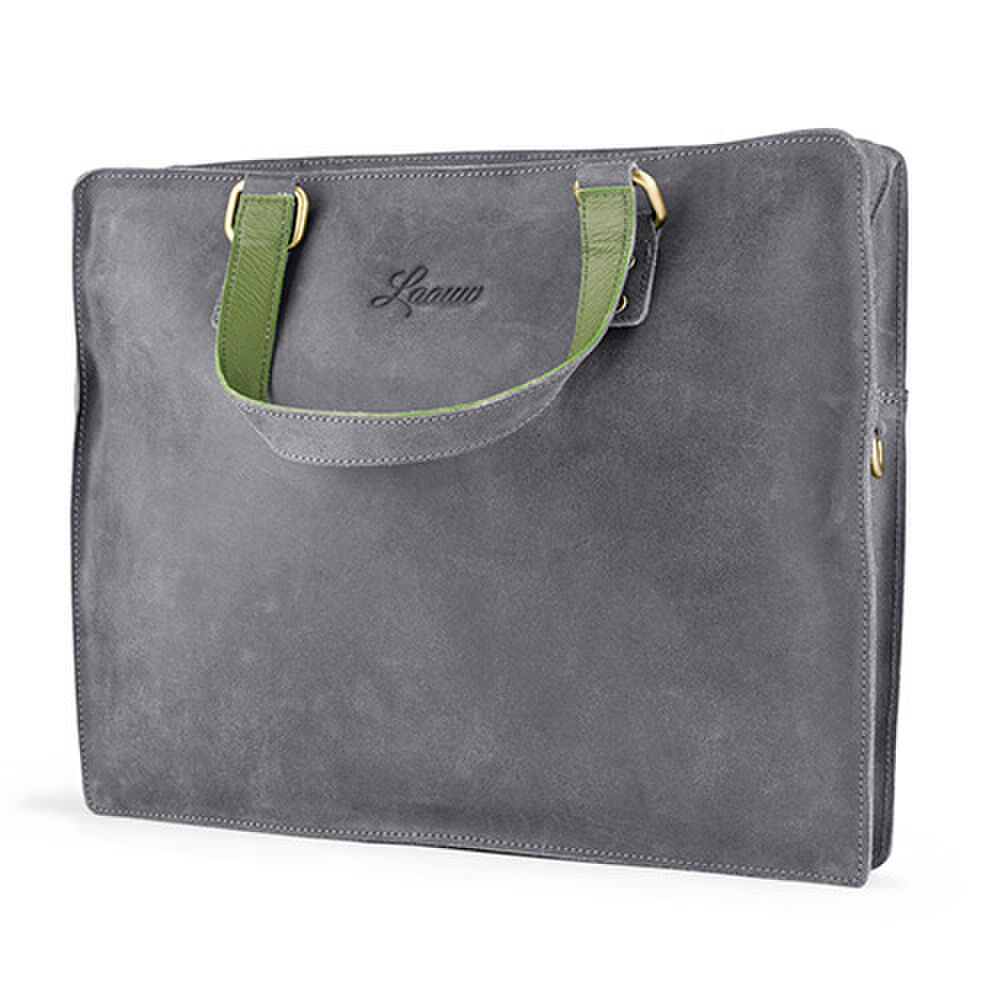 Laauw-laptop bag leer leder nederland tas