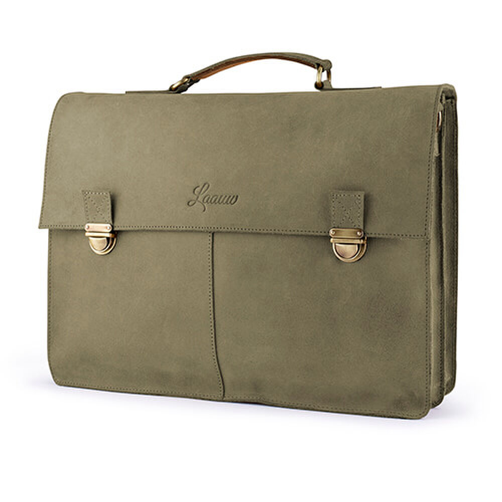 Laauw-laptop tas leer manman nederland 1