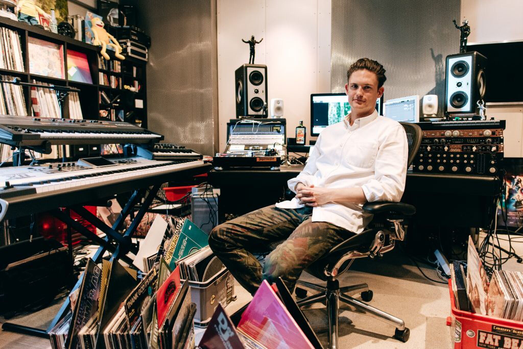 jagermeister vinyl56 fles Stefan Glerum MAN-MAN