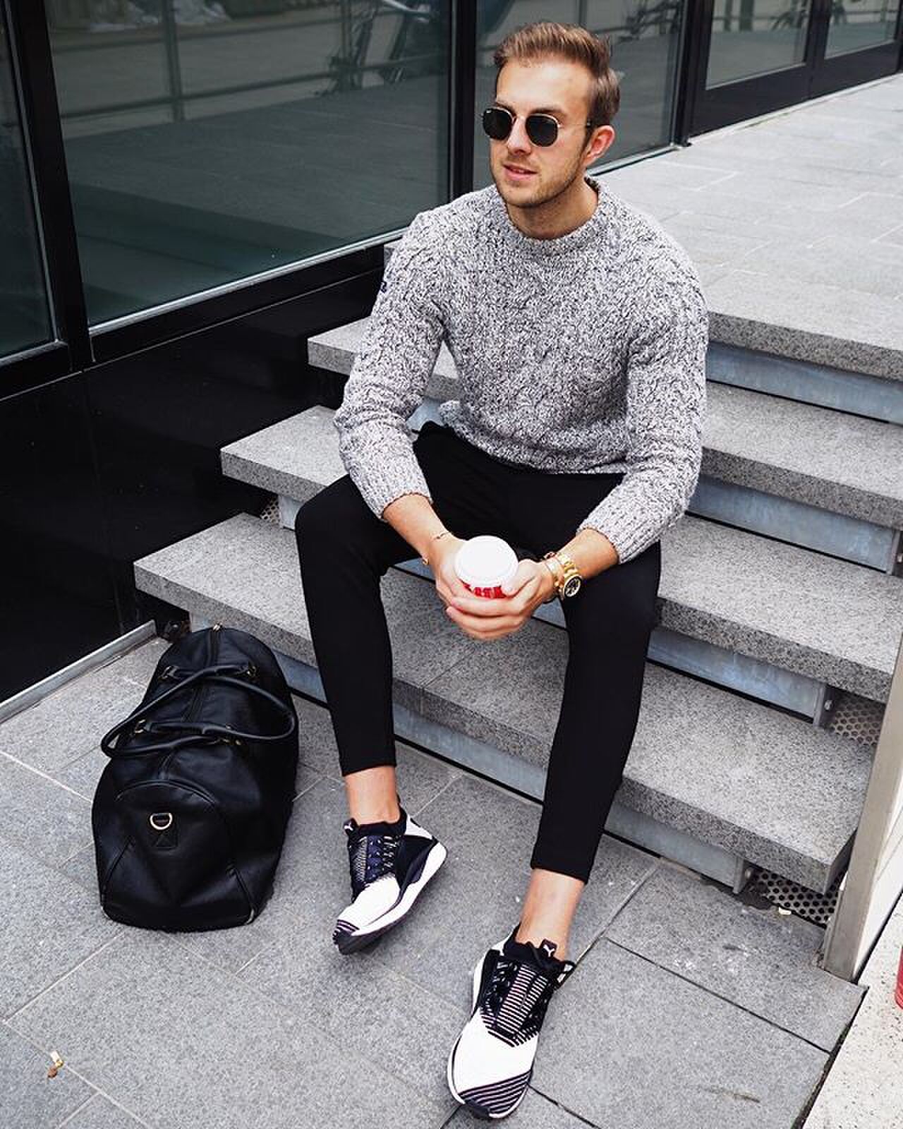 Kabeltrui truien heren MAN MAN