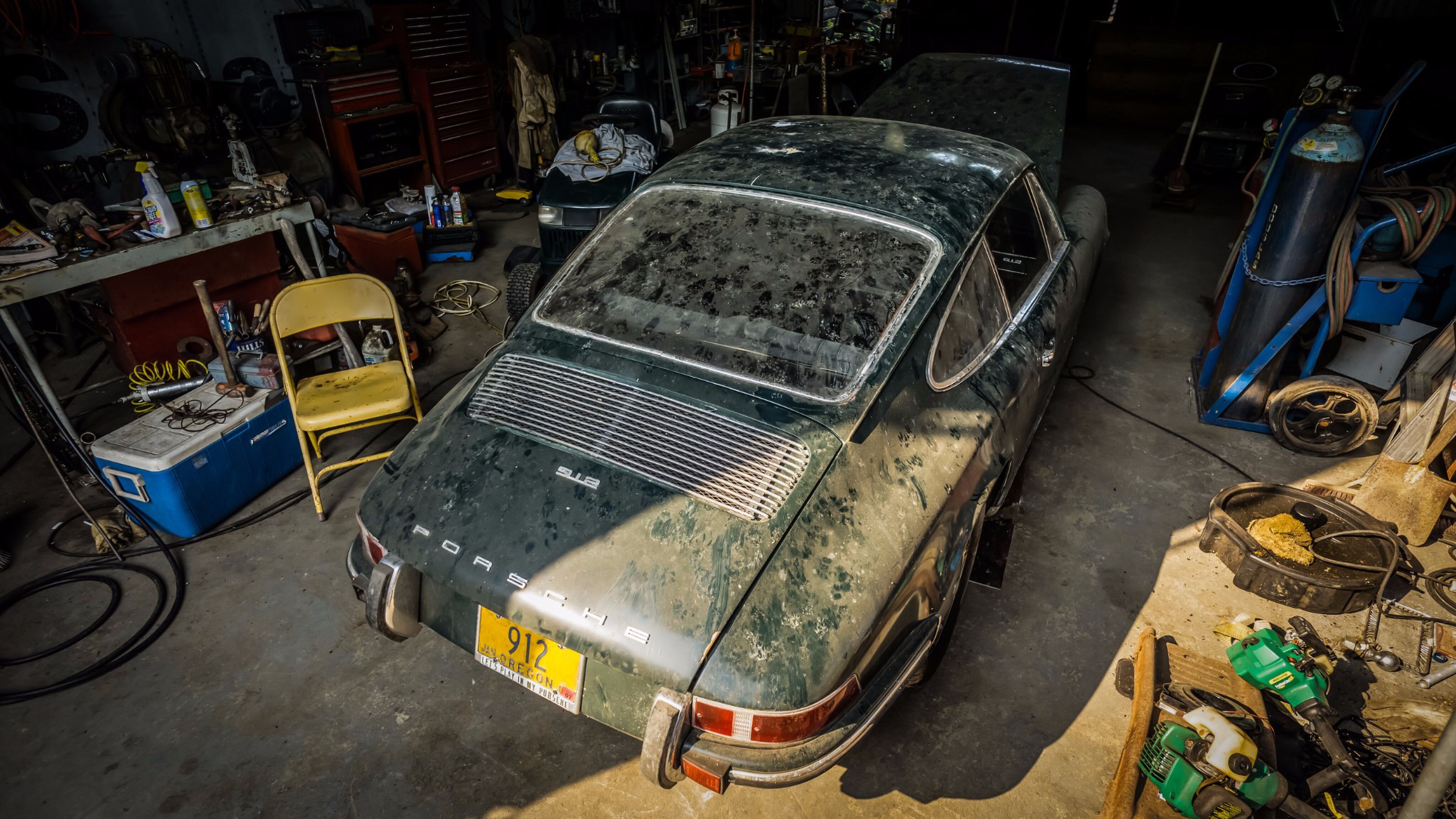 porsche 912 uit 1969 schuurvondst opgeknapt MAN-MAN