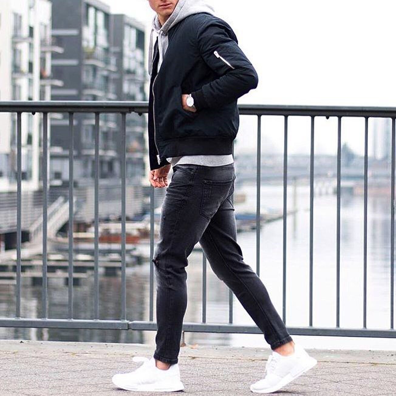 Overgangslook man man 