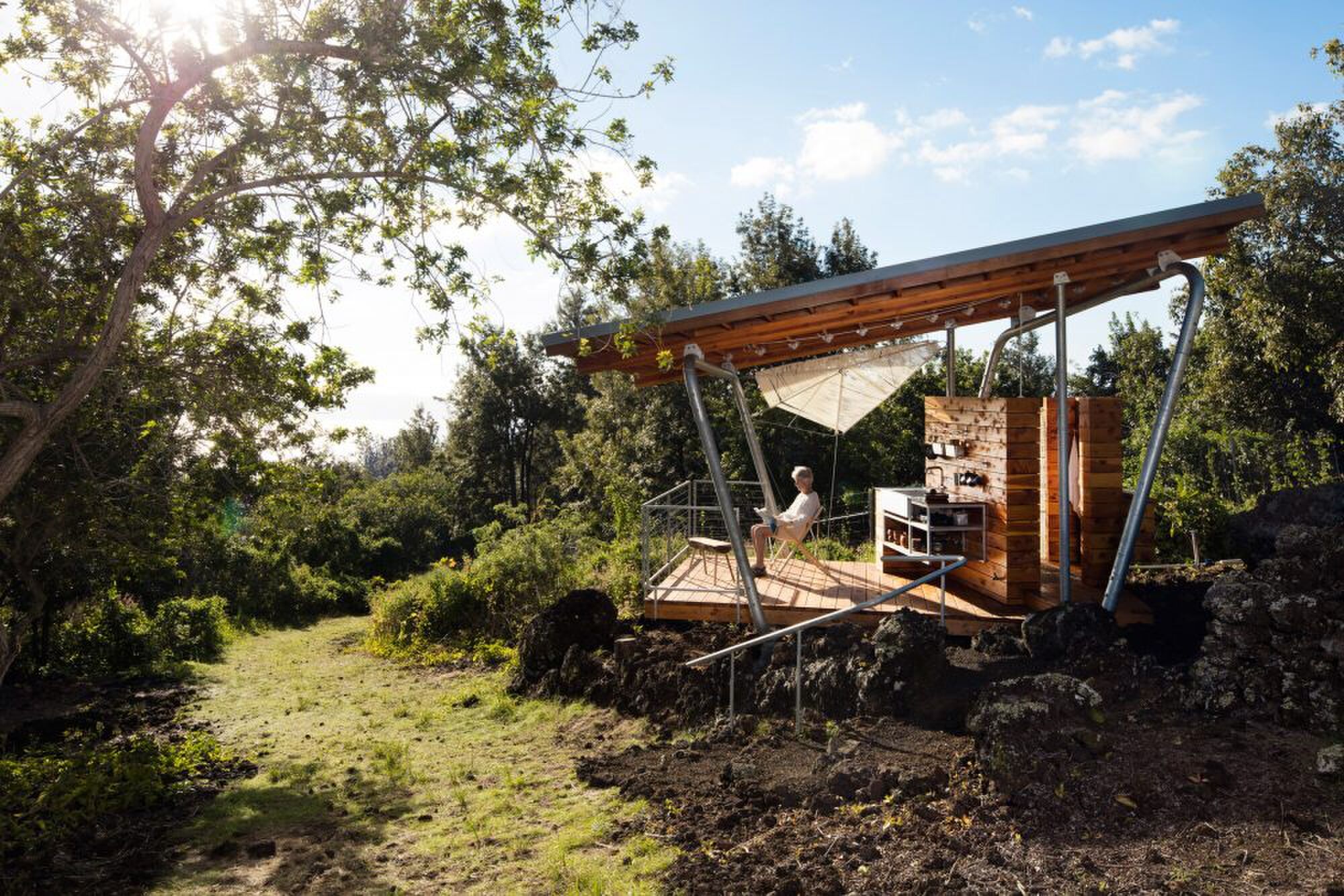 Huis buitenhuis Outsite House Hawaii MAN MAN