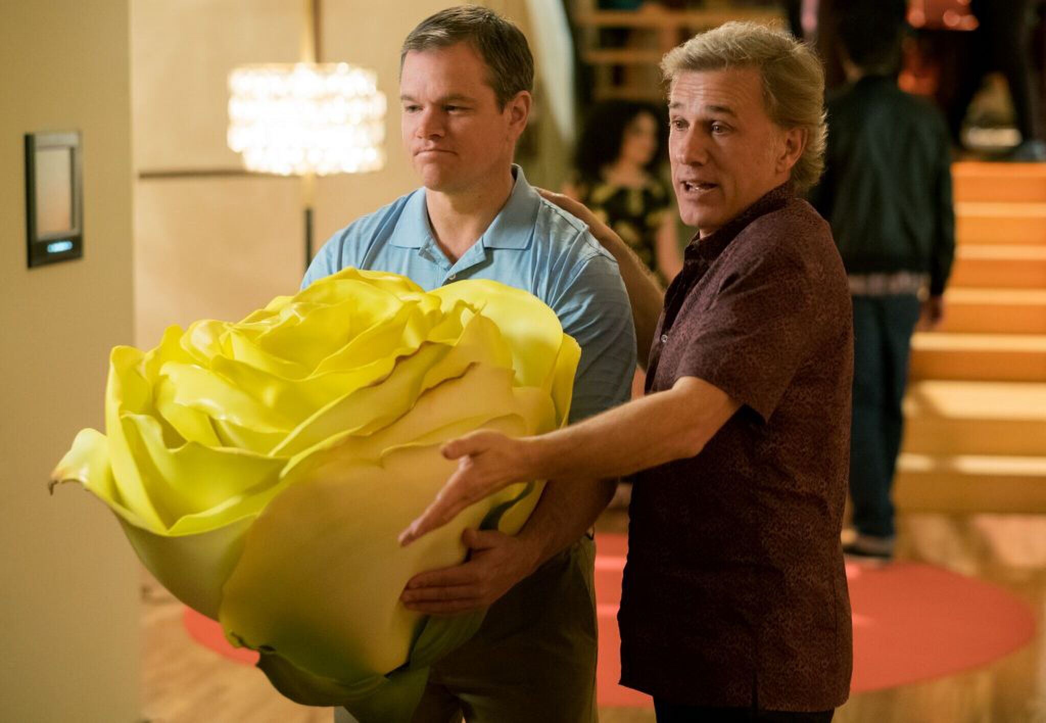 dit is de nieuwe film downsizing met matt damon en christopher waltz MAN-MAN