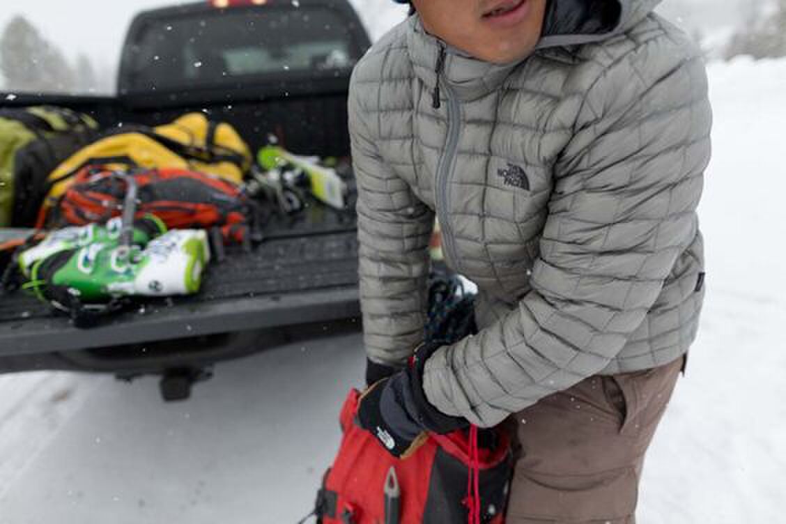 Wintersport kleding man man