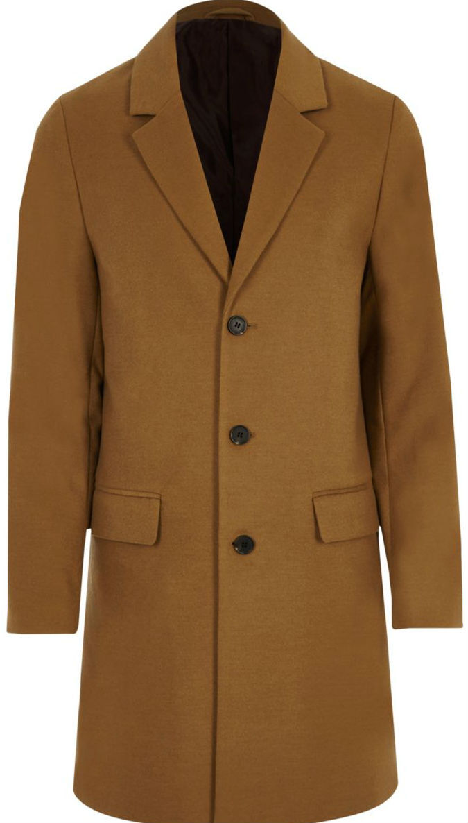 camel coat man man