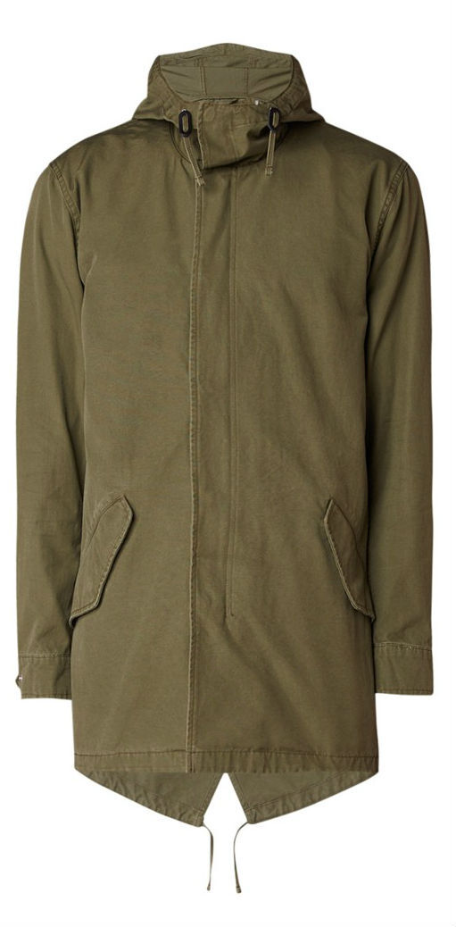 parka groen man man