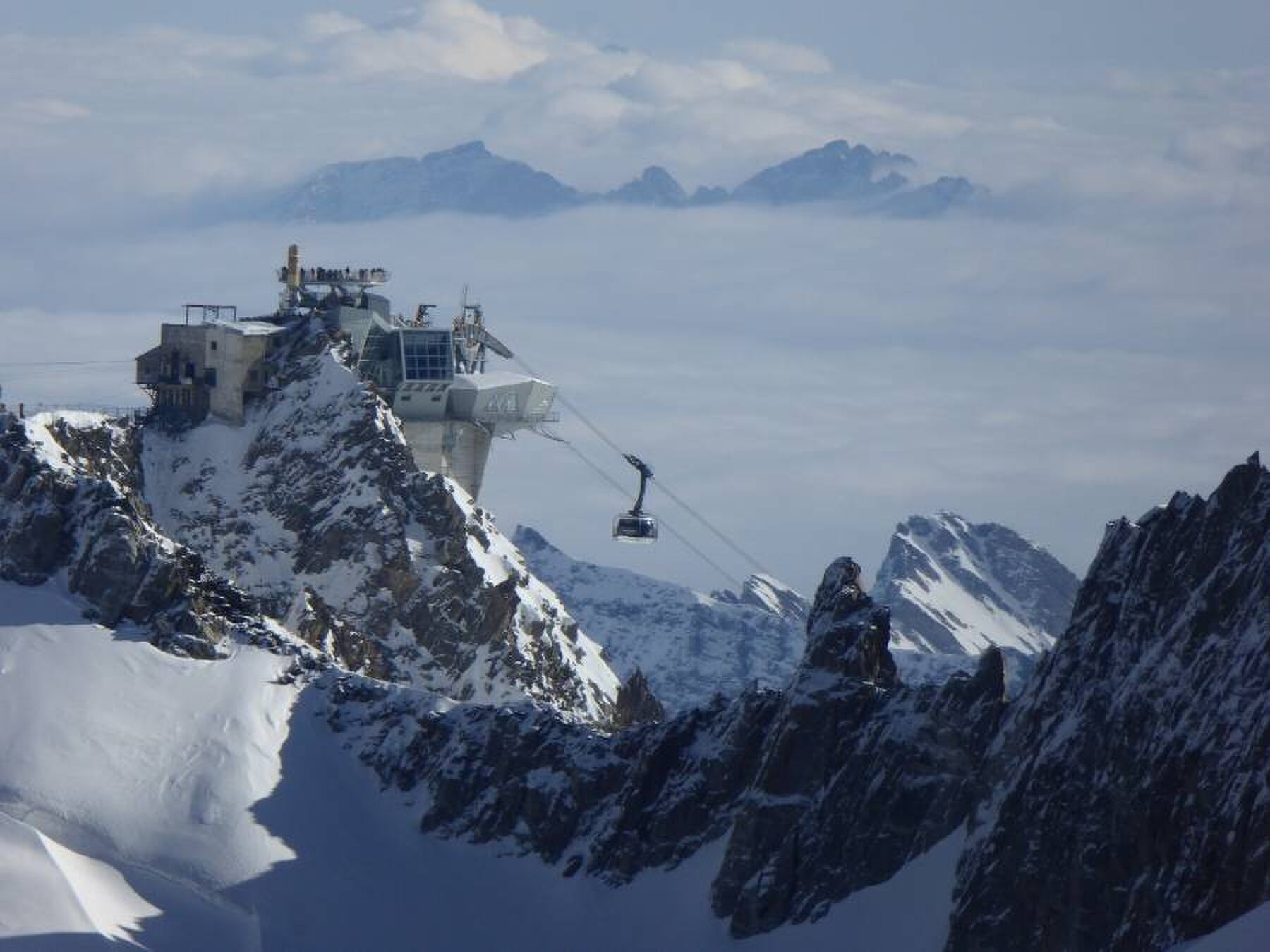 Sky Way mont Blanc Italie