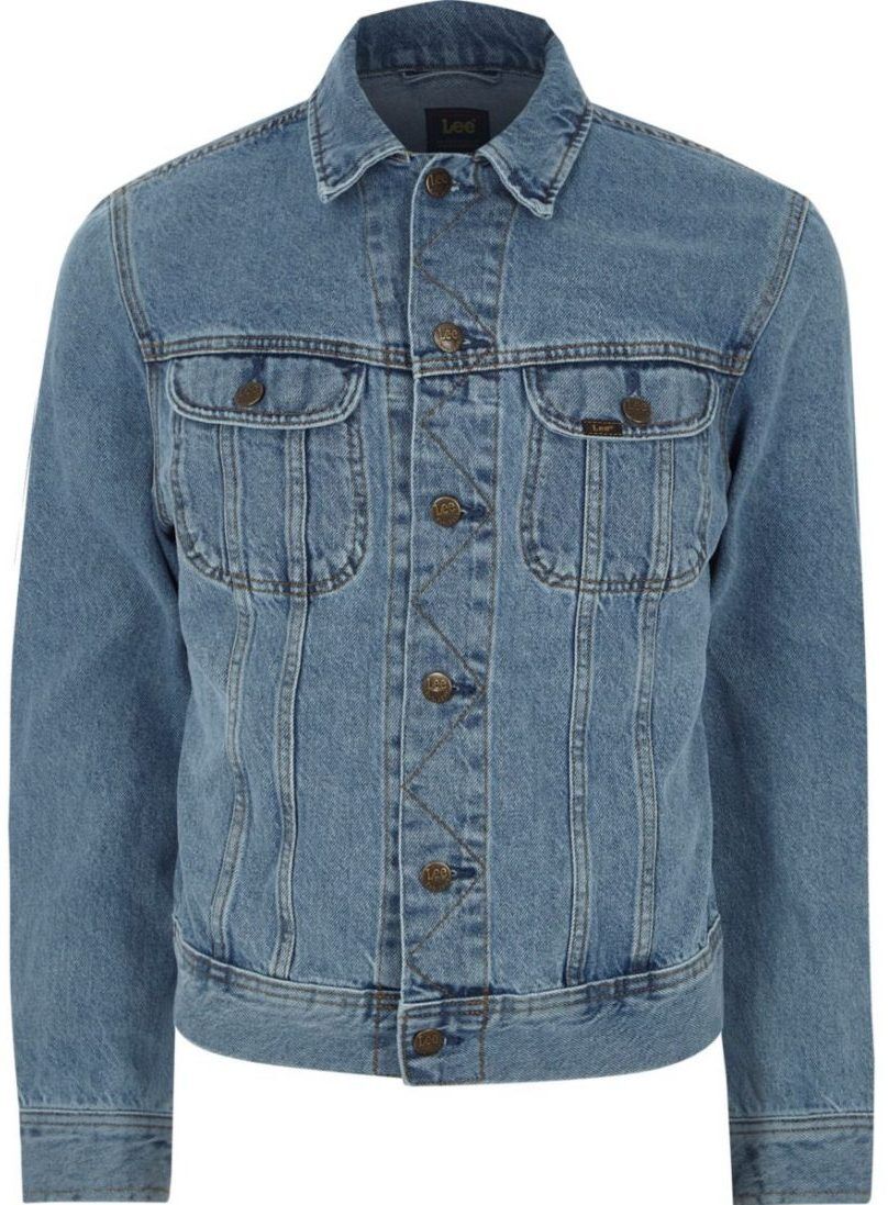 Denim jack lichtblauw