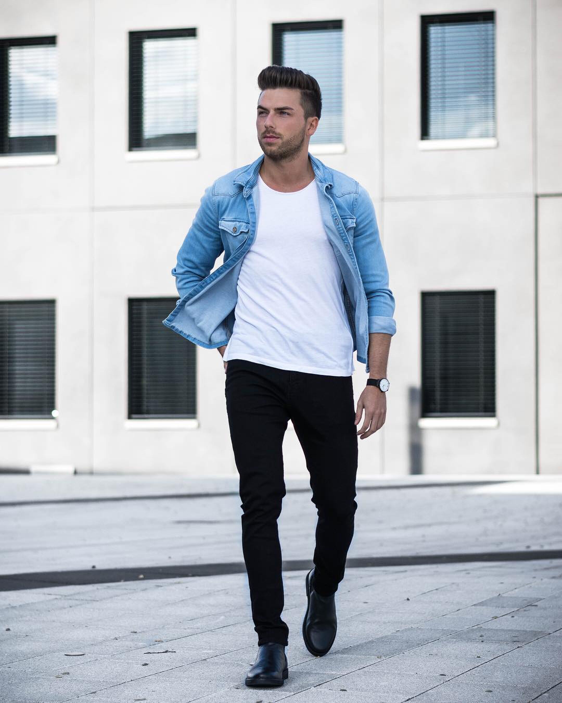 Smalle lichaamsbouw slim fit MAN MAN