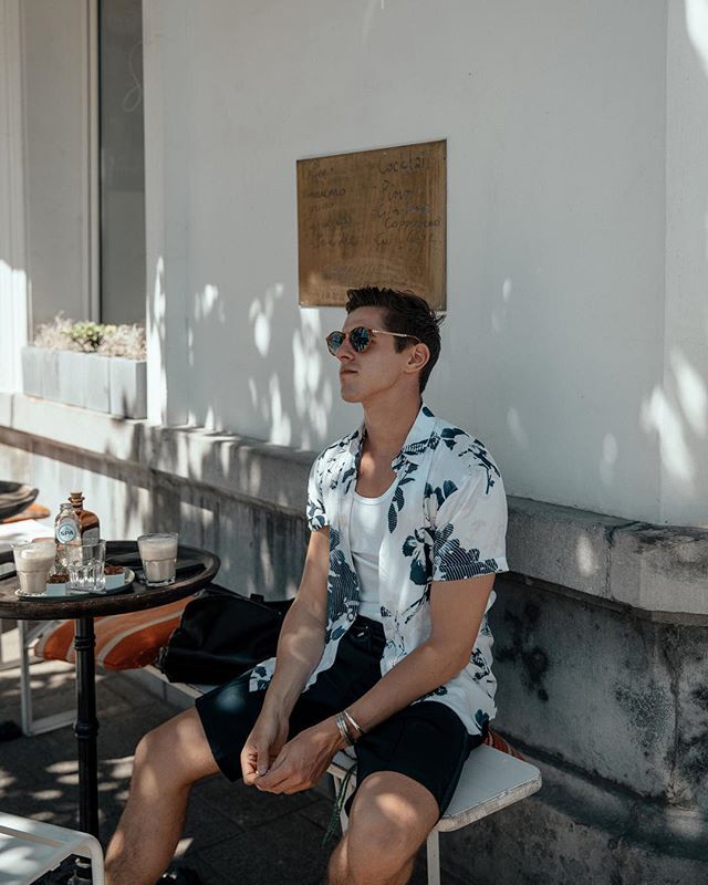 Overhemd short look 2