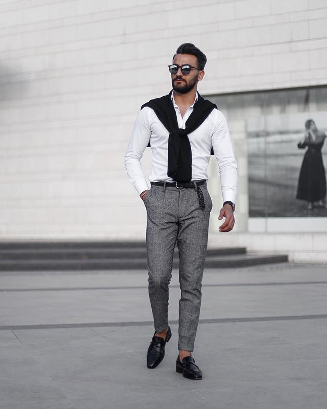 Smart casual loafer look