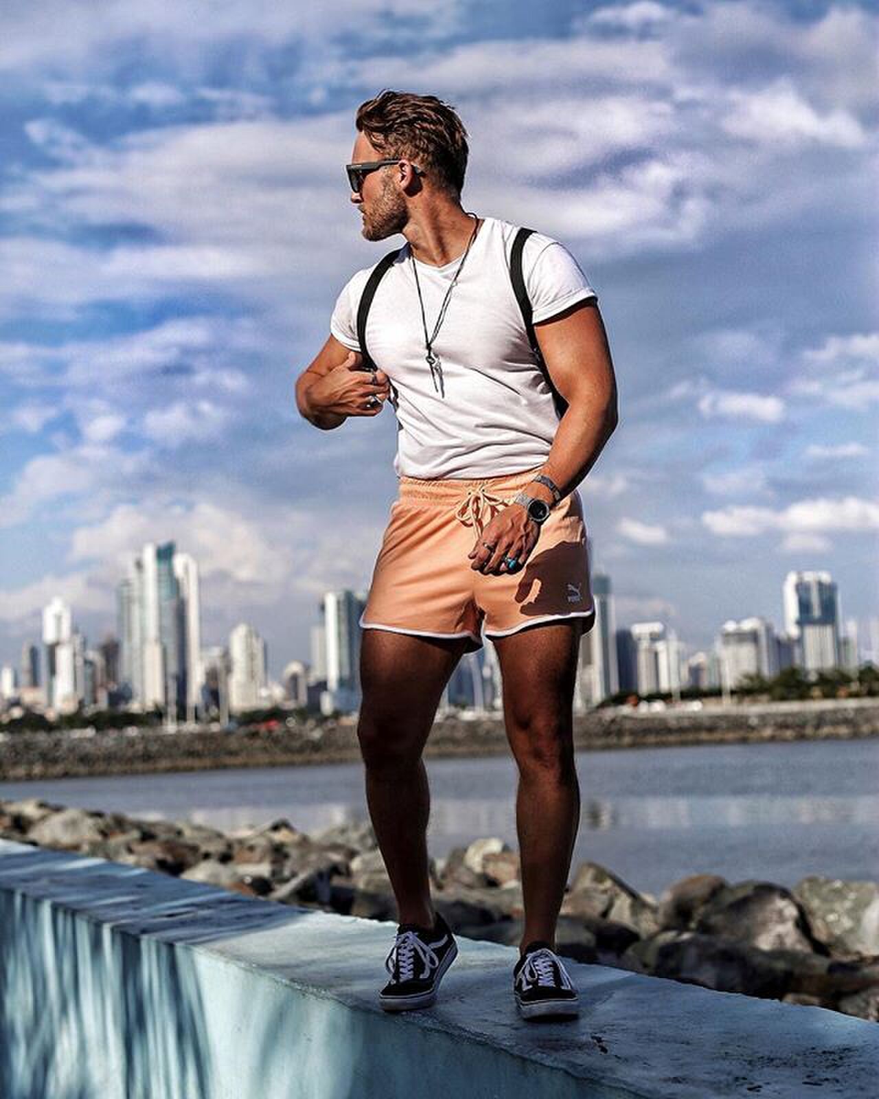 Zwembroek plain look